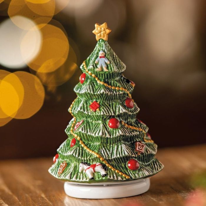 Nostalgic Melody, Albero Girevole con Carillon 17cm
