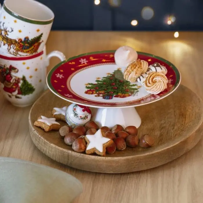 Happy Wintertime, Alzata Dolci 21cm