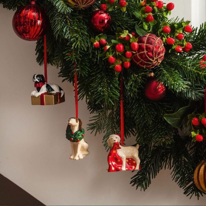 Nostalgic Ornaments, Set 3 Addobbi "Cagnolini"