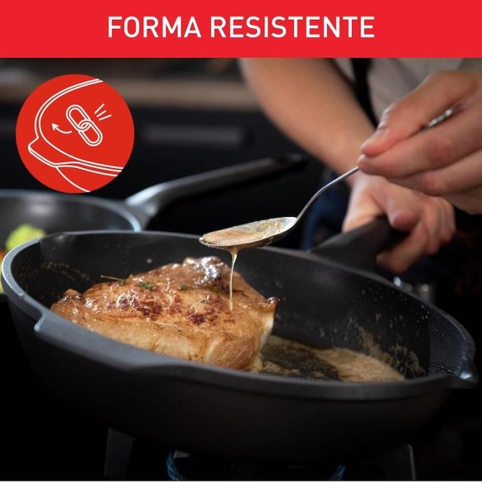Aroma, Pentola Alta con coperchio 22cm