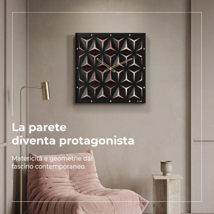 Wallpaper, Orologio da Parete 60cm
