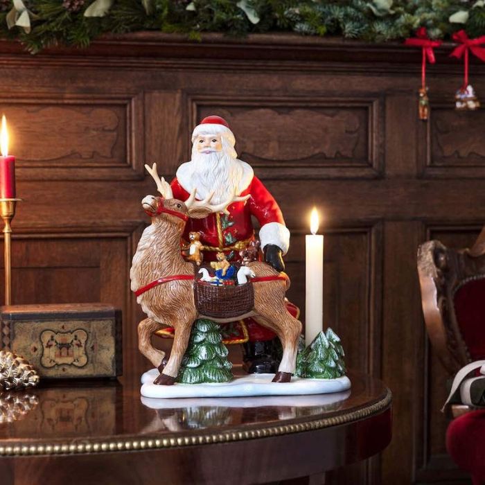 Christmas Toys Memory, Babbo Natale con Cervo 35cm