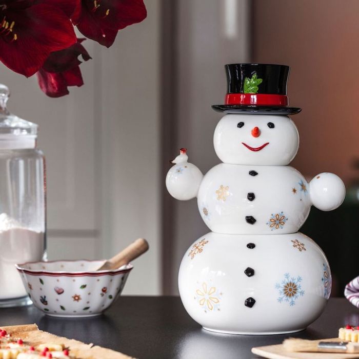 Christmas Toys Memory, Barattoli Pupazzo di Neve 31cm