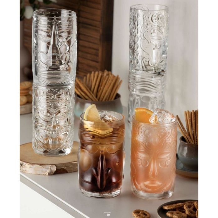 Set 4 Bicchieri Tiki Venezia