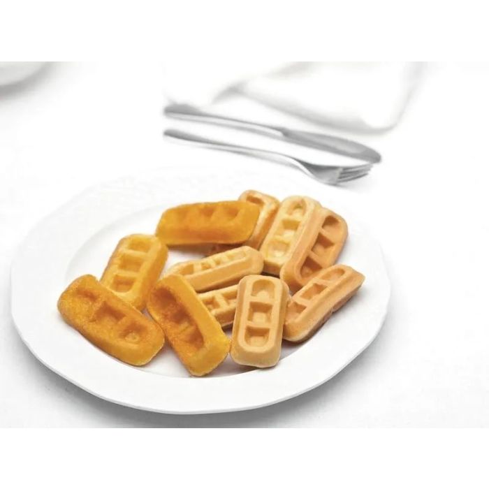 Biscottiera Elettrica rettangolare Waffel 6 pezzi