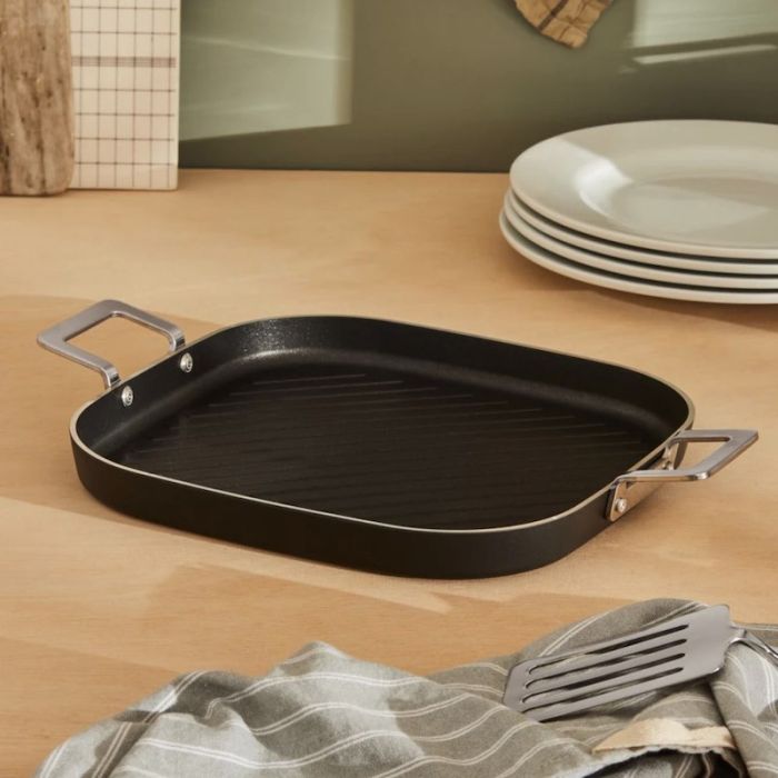 Pots&Pans, Bistecchiera Grill Antiaderente 28cm