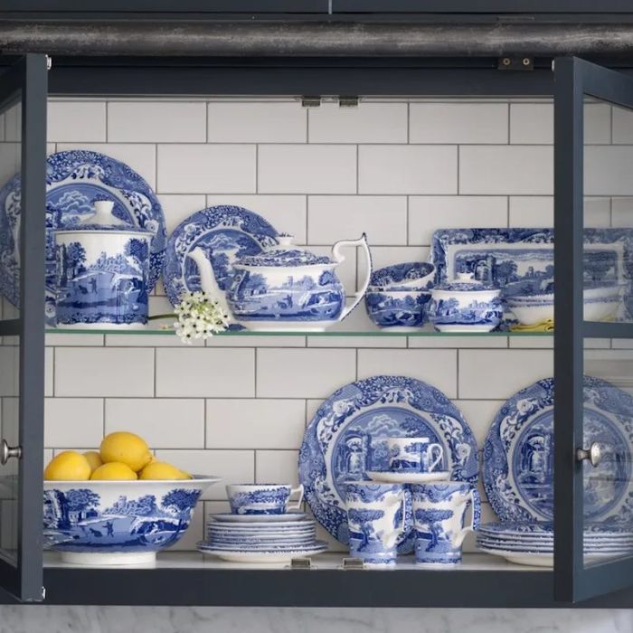 Blue Italian, Tazza Tè con piattino