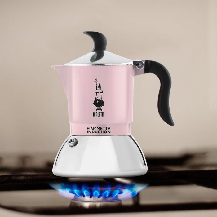 Fiammetta, Caffettiera Colorata per Induzione