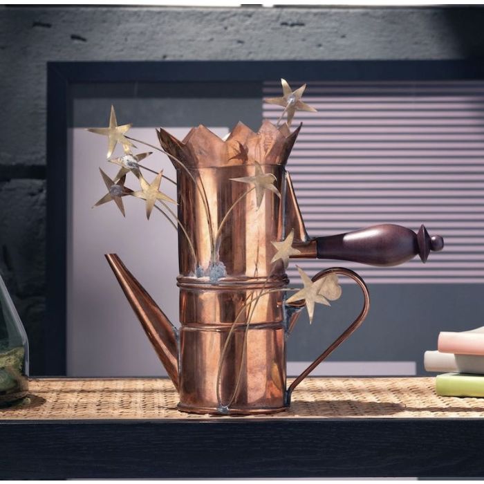 Caffettiera con Cuore e Stelle