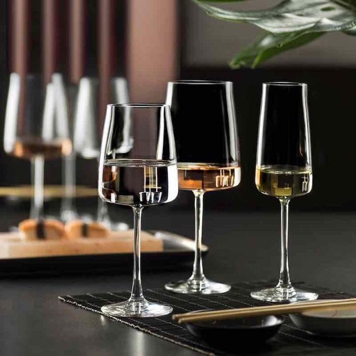 Essential E43, set 6 Calici Vino Bianco