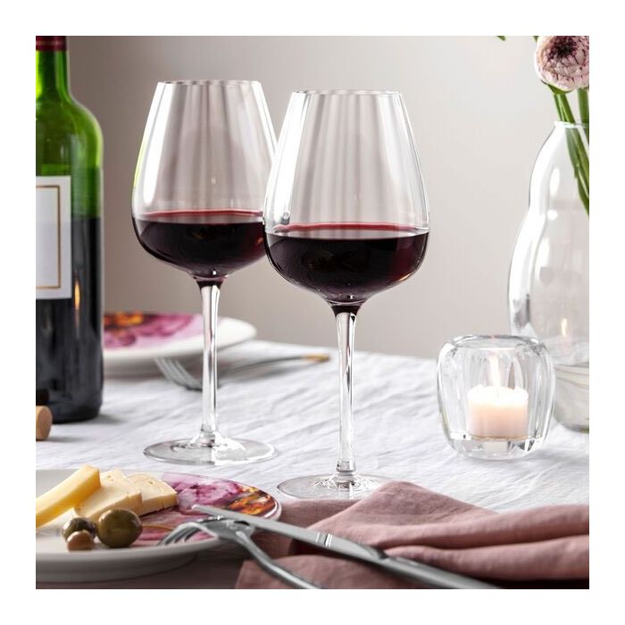 Rose Garden, Calice Vino Rosso 4 pezzi