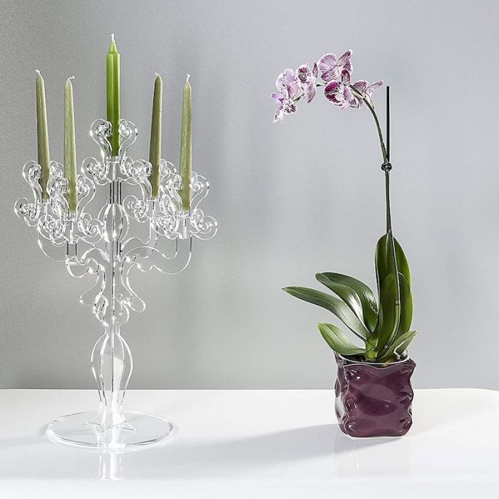 Vittoriale, Candelabro 5 Fiamme trasparente