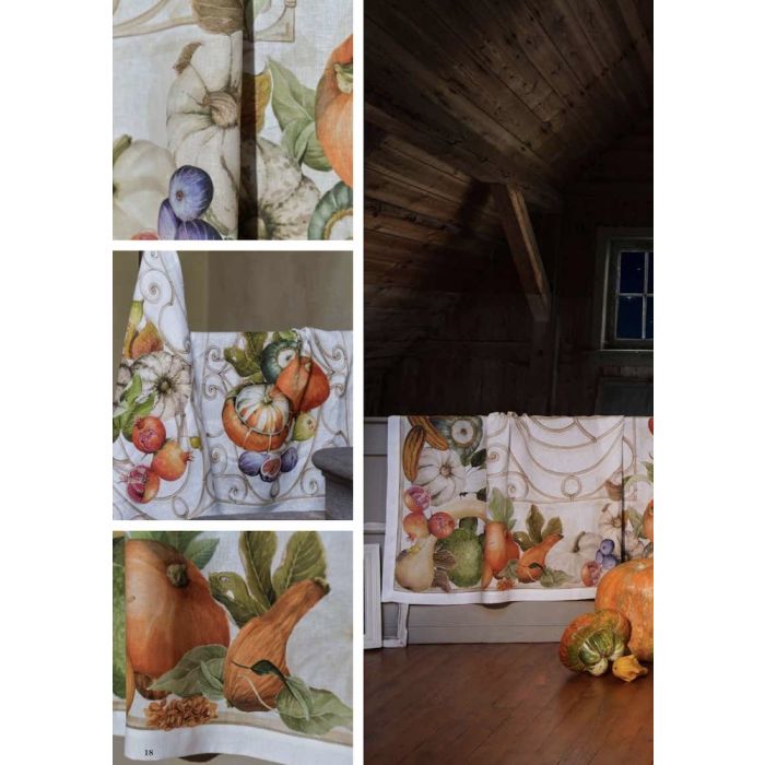 Cenerentola, Tovaglia 12 Persone 170x270cm