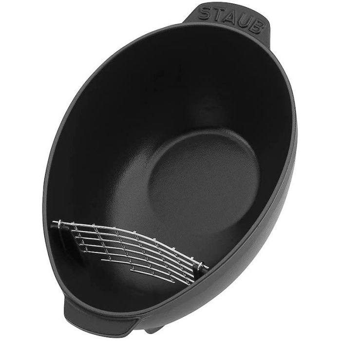 Cocotte Cozziera 24 cm in Ghisa Nero
