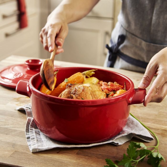 Cocotte con coperchio Rotonda