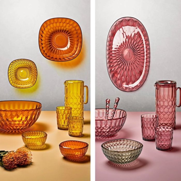 Vanity, set 6 Bicchieri Multicolore