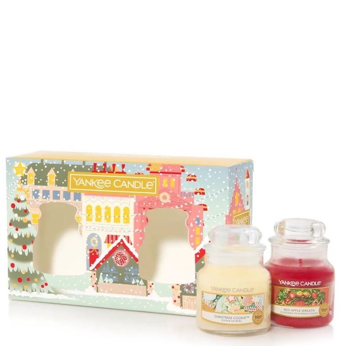 Confezione regalo con 2 candele in giara piccola Original