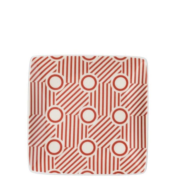 Home Flower Circles, Coppetta quadra piana 12cm