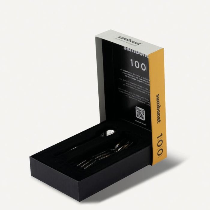 100, set 6 Cucchiaini Moka