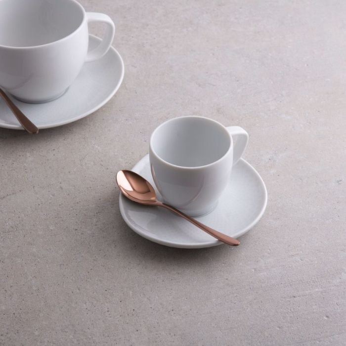Taste, Set 6 Cucchiaini Espresso (Acciaio Inox & PVD)