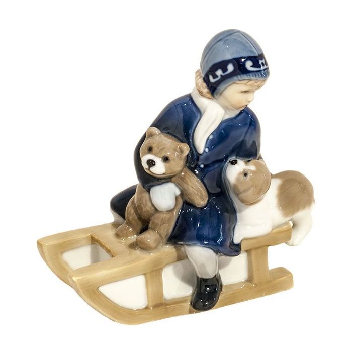 Figurina Elsa con Slitta