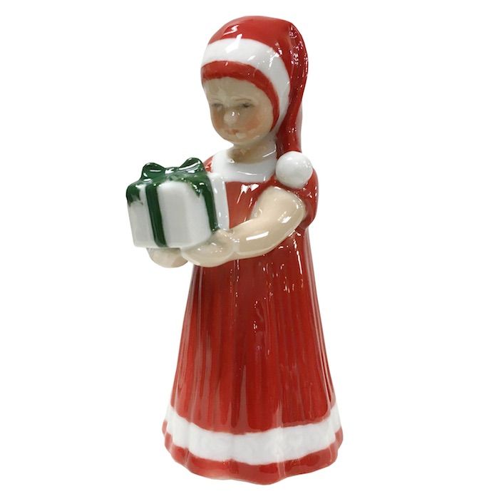 Figurina mini Elsa Rossa con Regalo