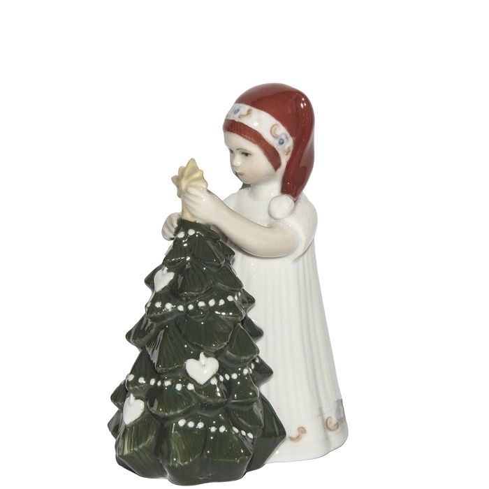 Figurina Elsa bianca con Albero mini