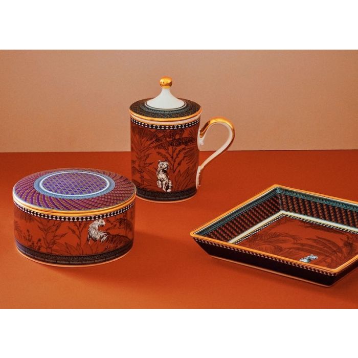 Totem, Tazza Mug con Coperchio Tigre
