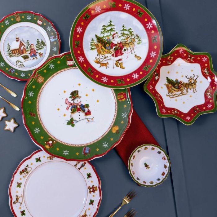 Happy Wintertime, Servizio Piatti 18 pezzi