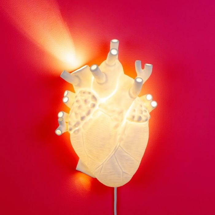 Heart Lamp, Lampada da Parete