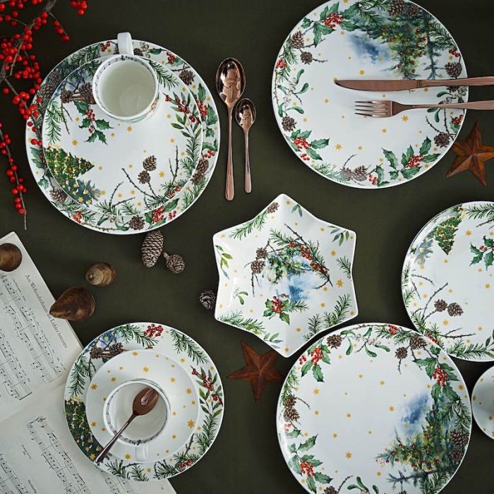 Weihnachtslieder 2023, Piatto Biscotti 22cm