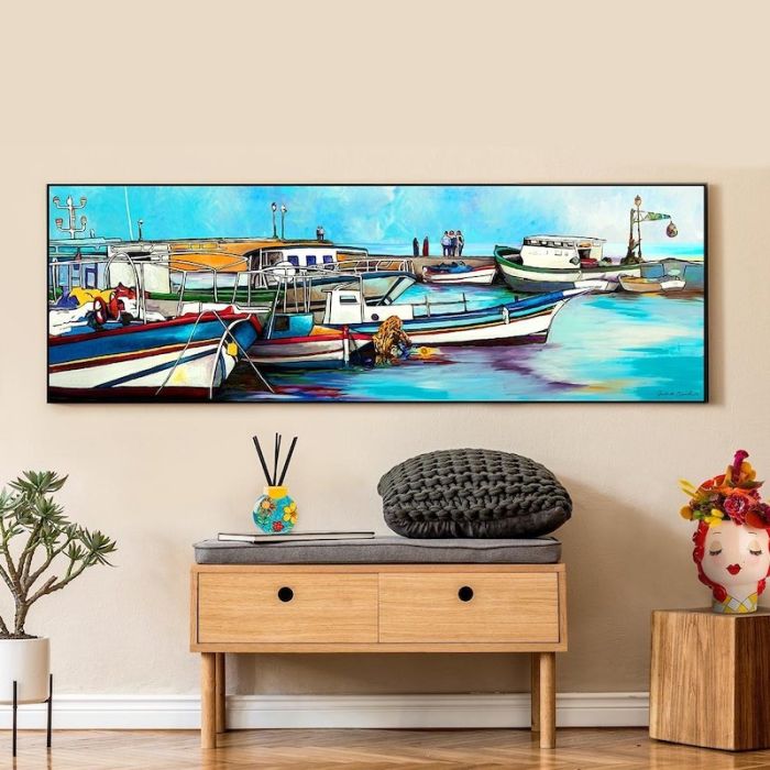 Il Porticciolo, Quadro 150x50