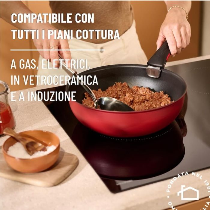 Ingenio Rubino, Batteria 7 pezzi Salvaspazio