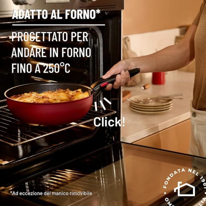 Ingenio Rubino, Batteria 7 pezzi Salvaspazio