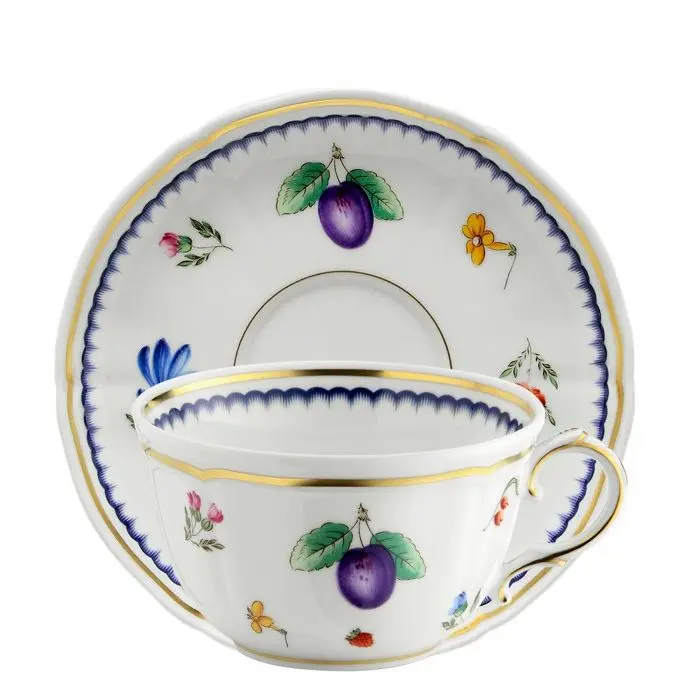 Italian Fruit, Tazza Tè con piattino