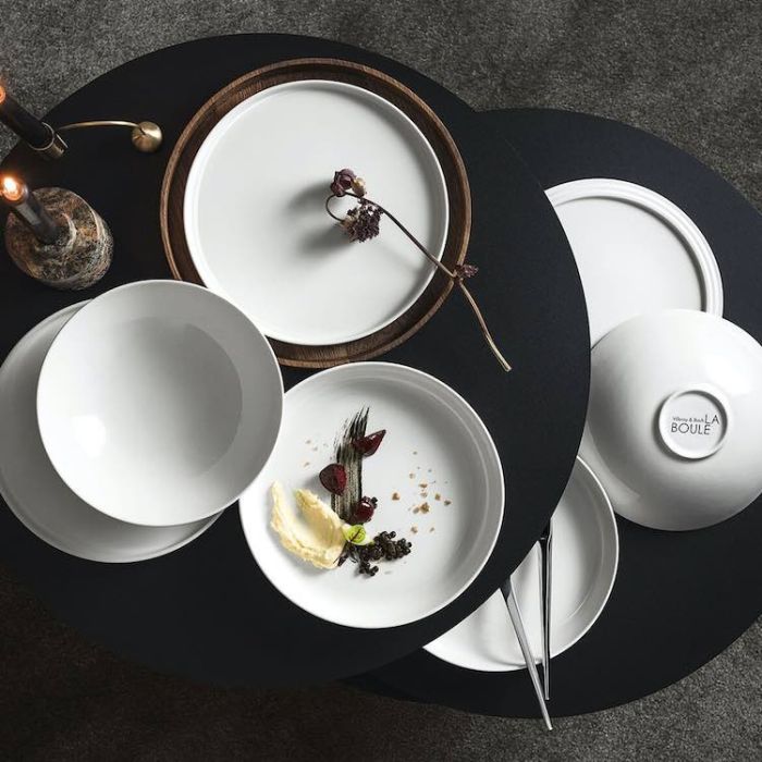 La Boule White, Set Tavola 7 pezzi bianco