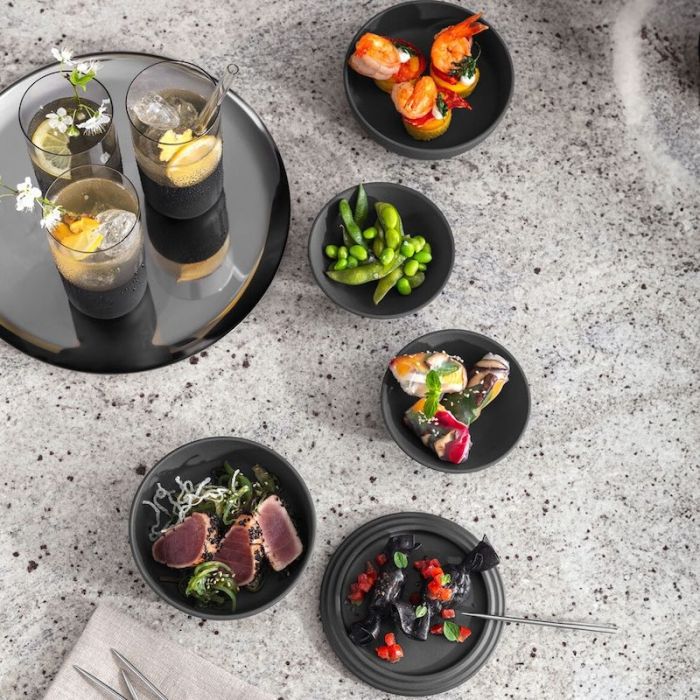 La Petite Boule Black, Set Aperitivo 5 Pezzi