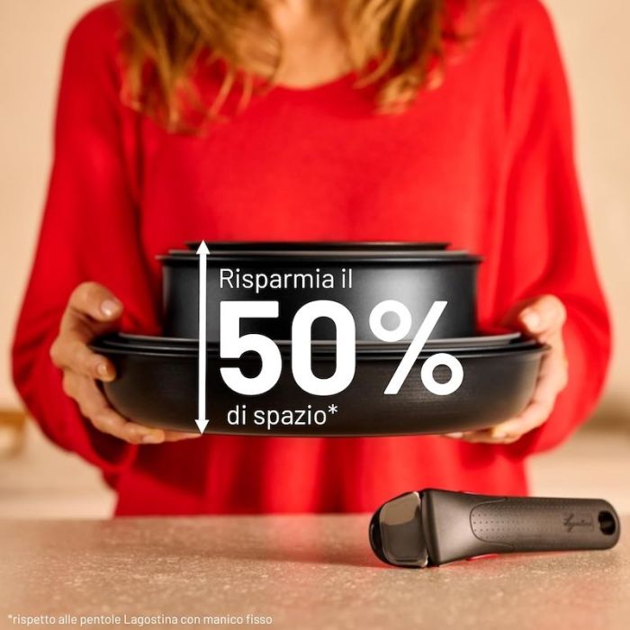 Ingenio, Manico per pentole salvaspazio