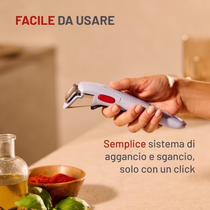 Ingenio, Manico per pentole salvaspazio