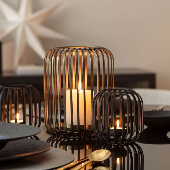 Christmas Chic, Lanterna Portacandele