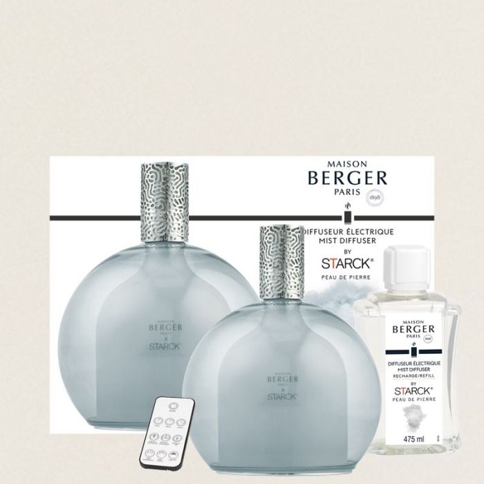 Starck Gris, Diffusore Elettrico con Ricarica