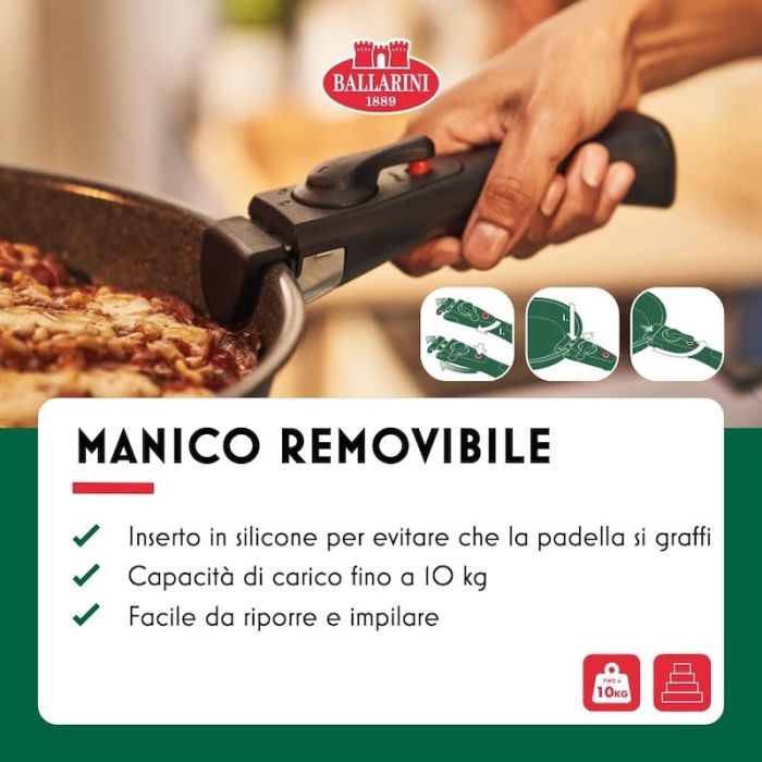 Torre, Batteria Pentole Salvaspazio 3 pezzi