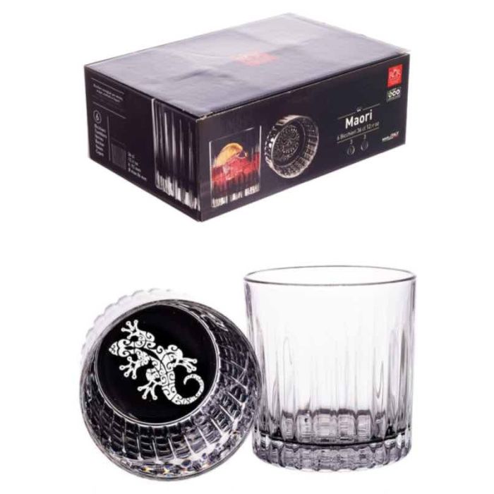 Maori, Set 6 Bicchieri Old Fashion