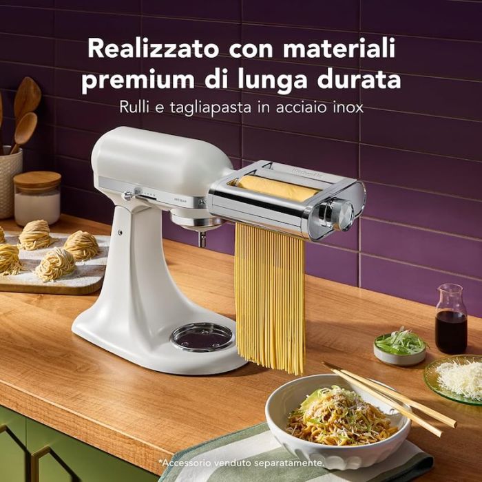 Accessorio per la Pasta in metallo, 3 in 1