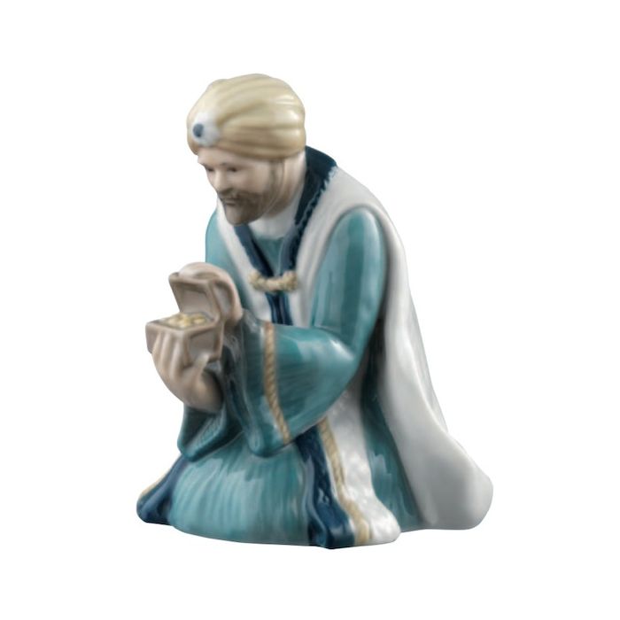 Presepe Royal Copenhagen, Figurina Melchiorre dei Re Magi