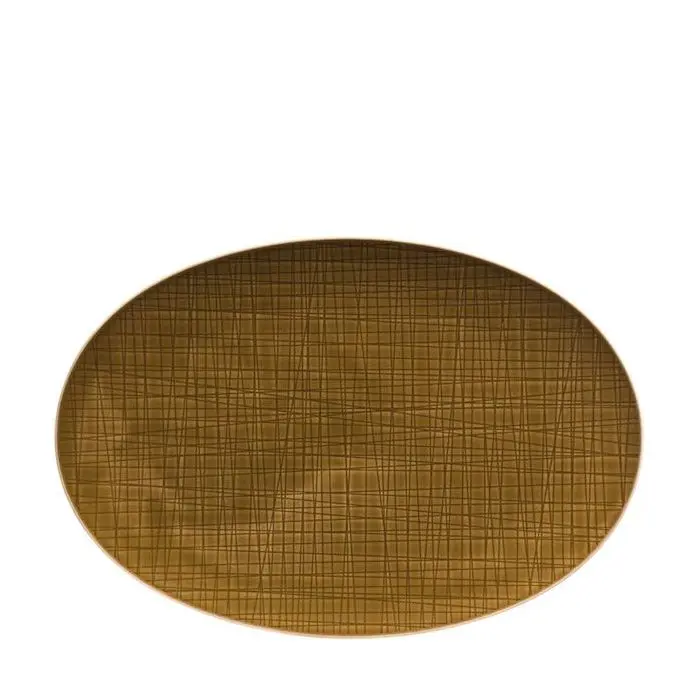 Rosenthal Studio + Selection Ciotola Ovale Mesh Colours - 15x11 Cm, Porcellana Crema, Lavabile In Lavastoviglie E Microonde, Elegante E Raffinata - 3