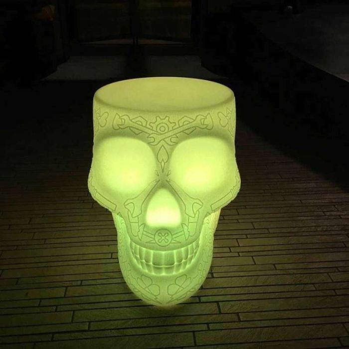Mexico Stool and Sidetable Lamp, Sgabello
