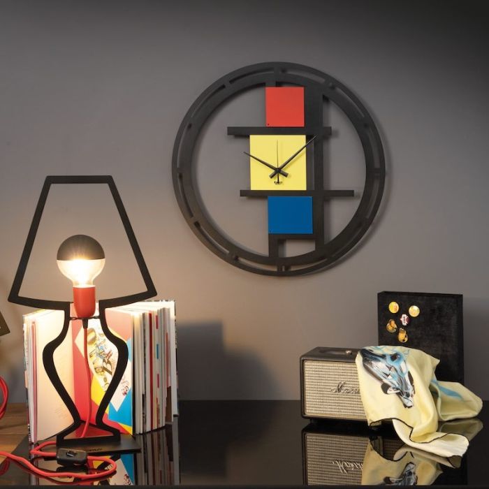 Mondrian, Orologio da Muro