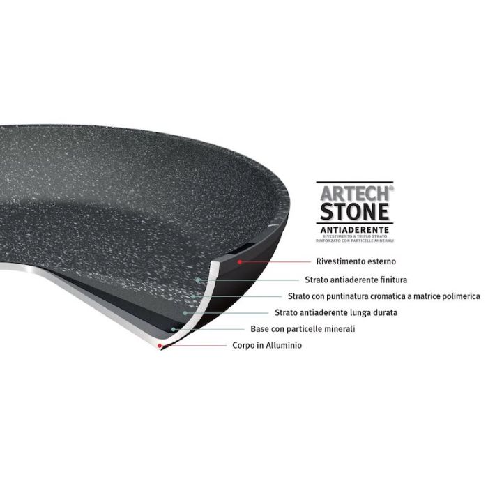 Hercules Crepiere, Padella per Piadine 28cm (Induzione)