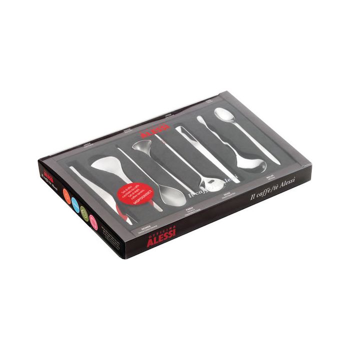 Il Caffè Alessi, set di 8 cucchiaini da caffè